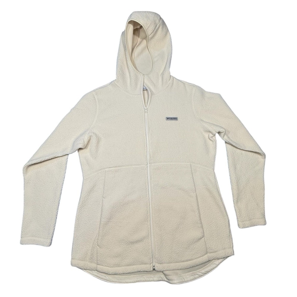 Columbia Fleece Jacket White -‎ Womens